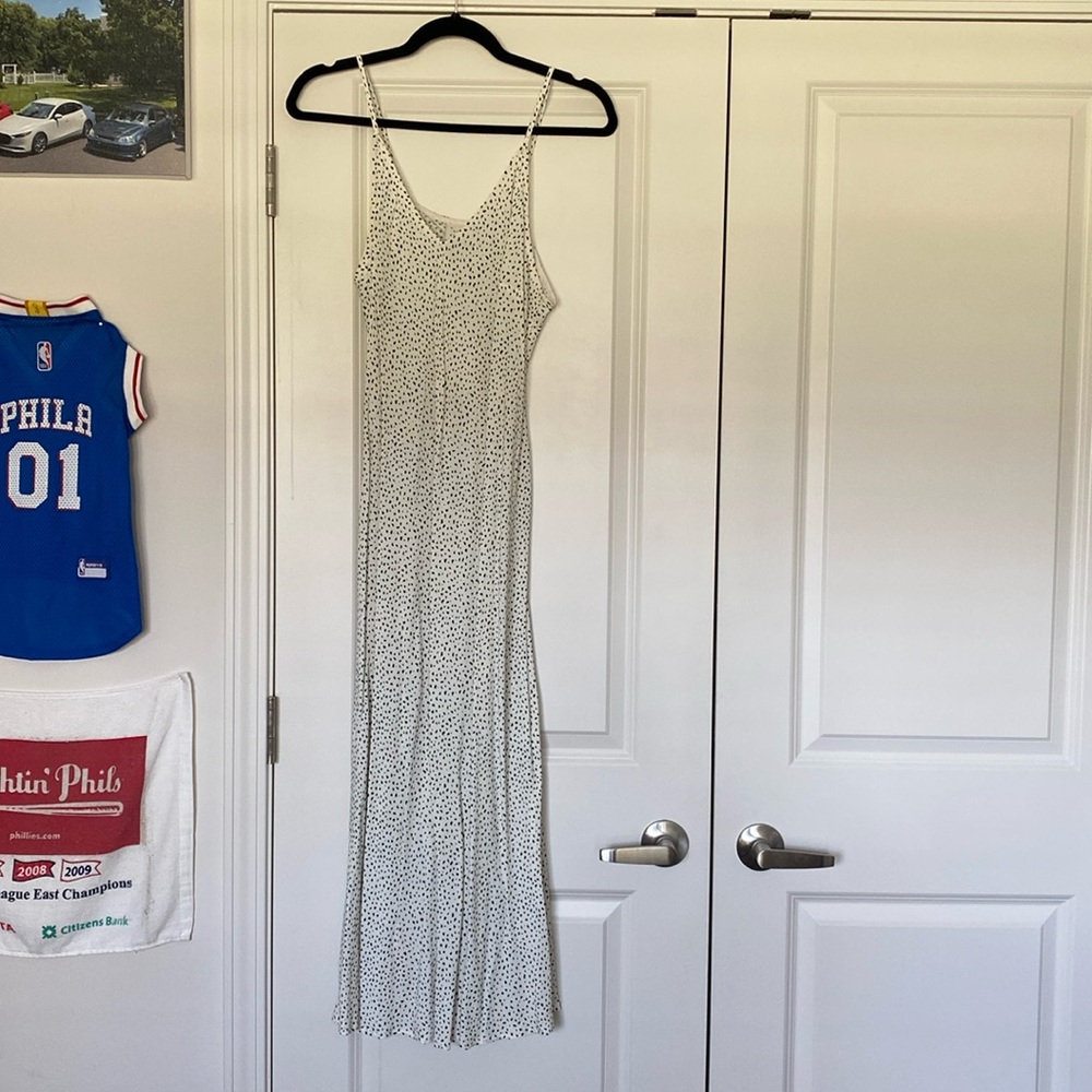 Dotted Maxi Dress